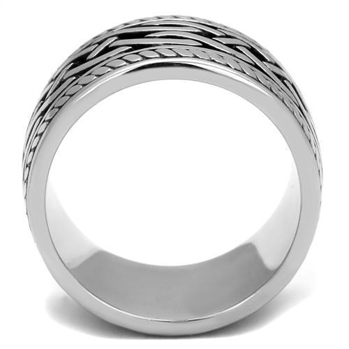 Men clean Stainless Steel ring
