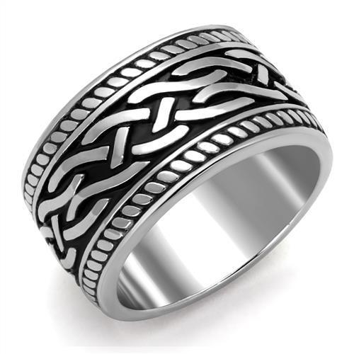 Men clean Stainless Steel ring
